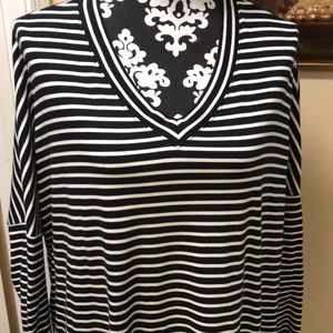 🪐Planet Comfy & Classic Coastal V-Neck long dolman sleeves, soft tunic